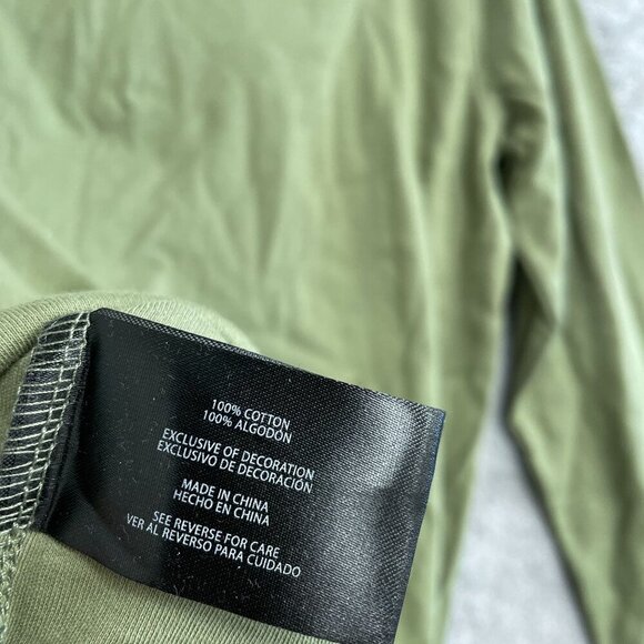 NEW Banana Republic Men's S Long Sleeve Luxe Touch Polo Shirt Green Cotton - Picture 5 of 7